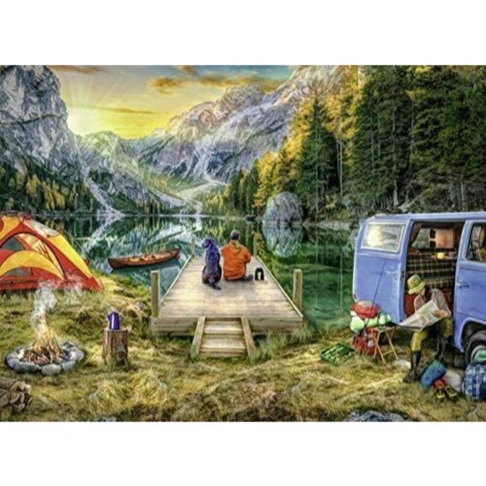 Ravensburger 300 Piece Great Outdoors Weekend Escape Jigsaw Puzzle- NEW